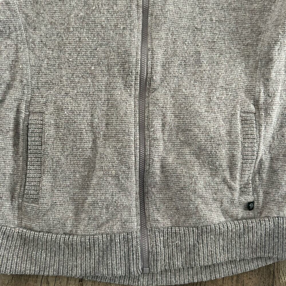 Mountain Hardwear Women’s Small Sarafin Long Sleeve Bomber Sweater Jacket Wool - Picture 11 of 15